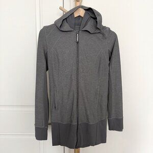 Lululemon, Stretch Jacket, Steel Gray, Size 6, Sports